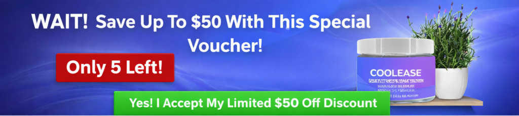 coolease $50 special voucher